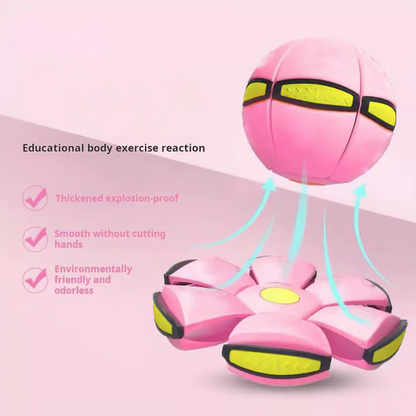 Children's bouncing ball, Magic Bouncy Ball, Magic Flying Saucer, Parent-child interaction  – Fun for Kids, Pets & Families